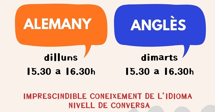 Converses en alemany i anglès