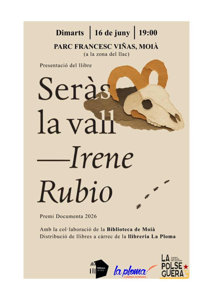 Seràs la vall - presentació